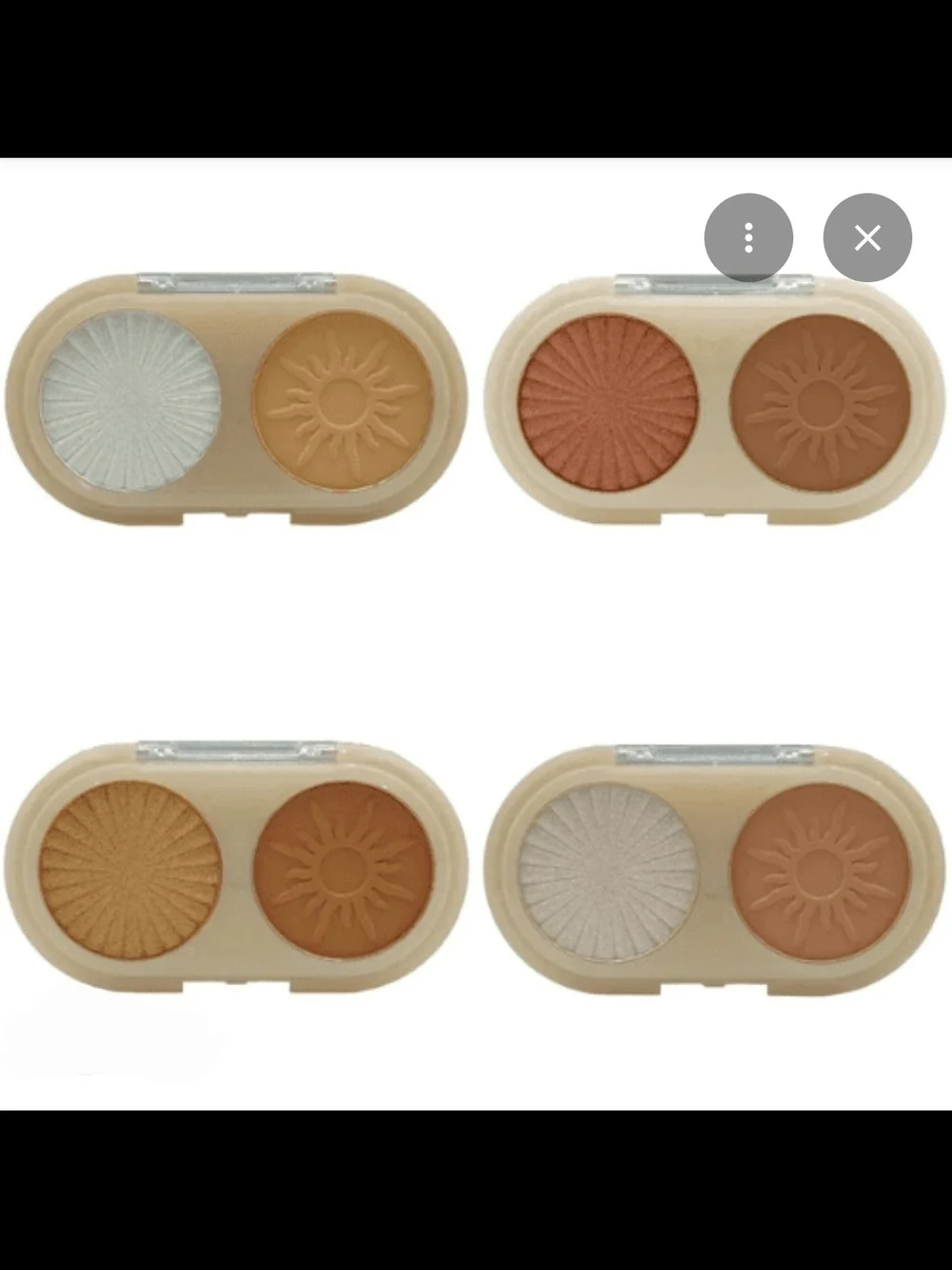 Amuse Blush Duo, Kleancolor Bronze & Glow & Highlighter Duo BNIB